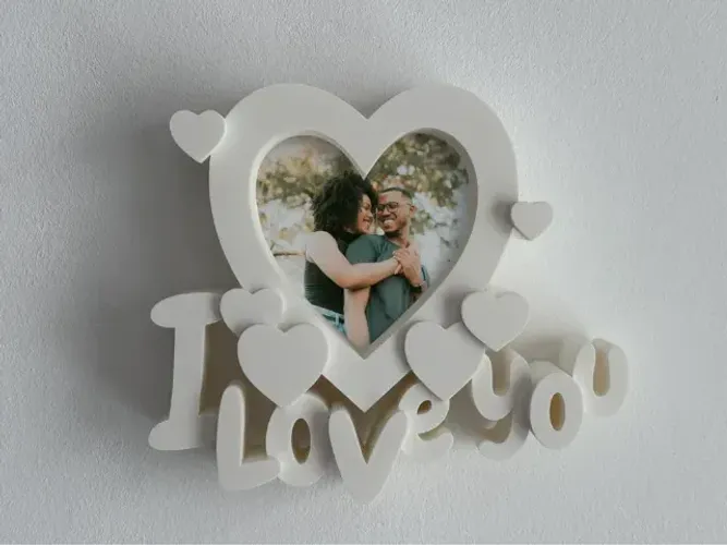 Porta fotos '' I love you ''