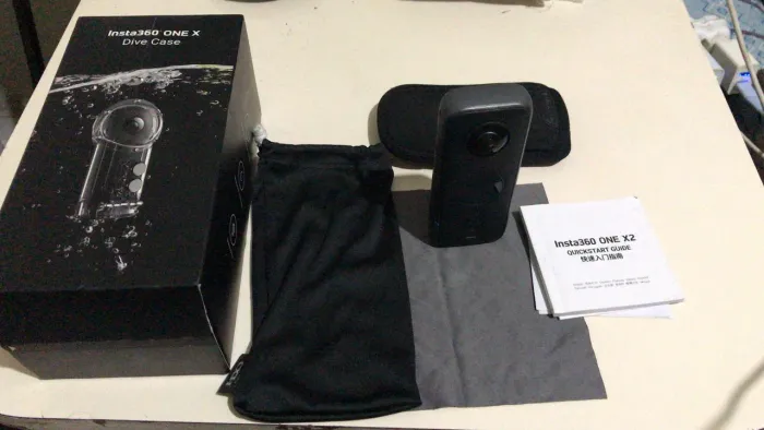 Insta360ONEX2 mais acessório dive case 