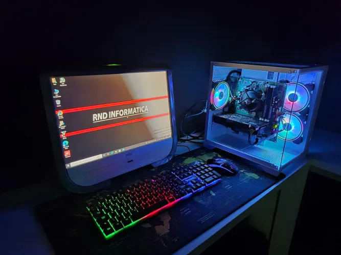 Pc gamer i7 completo vários jogos com garantia
