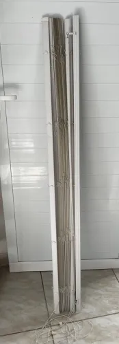 Persiana Horizontal branca ? 140 cm de largura