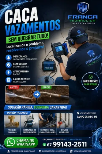 Caça vazamentos