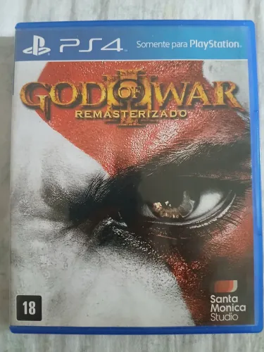 Jogo God of War 3 remasterizado PS4