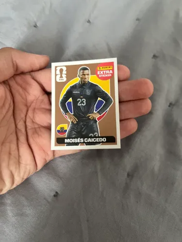 Figurinha legend copa 2026 MOISÉS CAICEDO