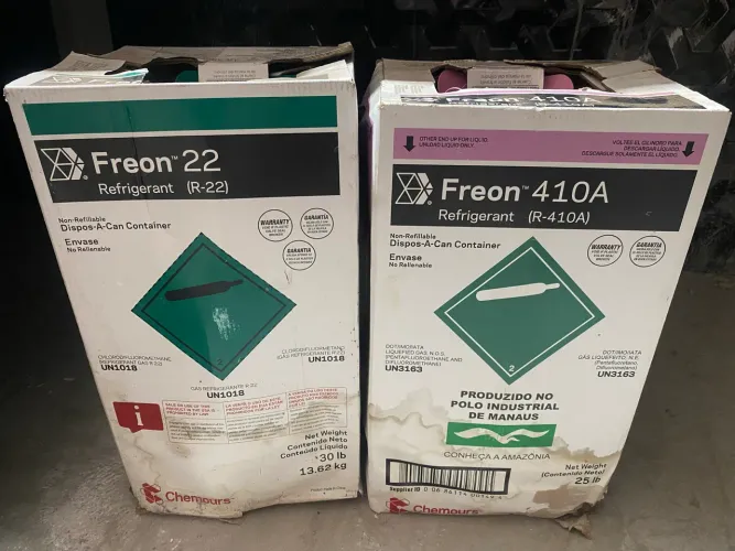 Gás de ar condicionado