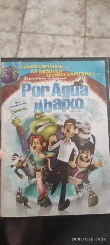 Por água abaixo DVD desenho