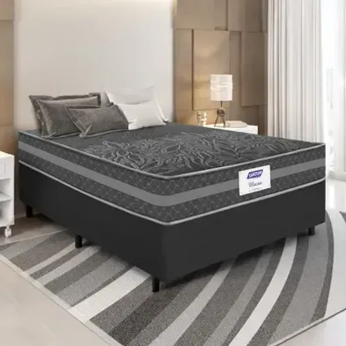 Cama Box Casal Completa com Colchão (Super Oferta)