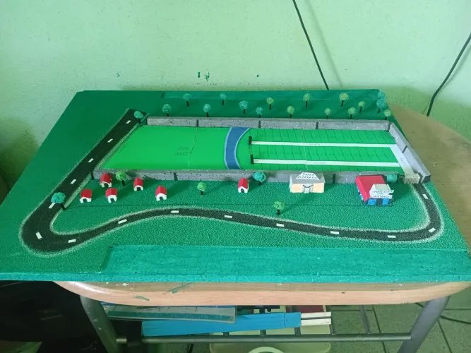 Trabalhamos com maquetes