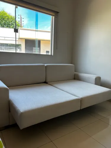 Sofá 3 lugares retrátil