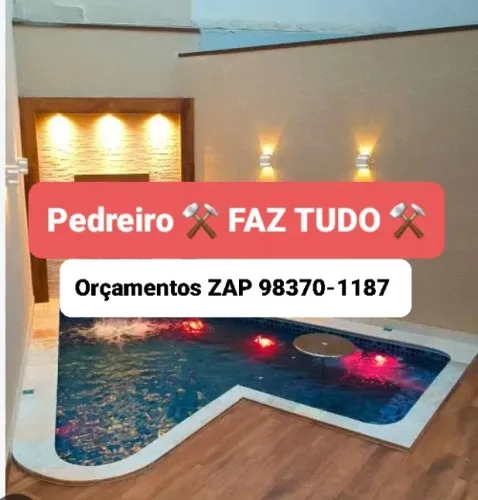 Pedreiro Qualidade & Rapidez !!