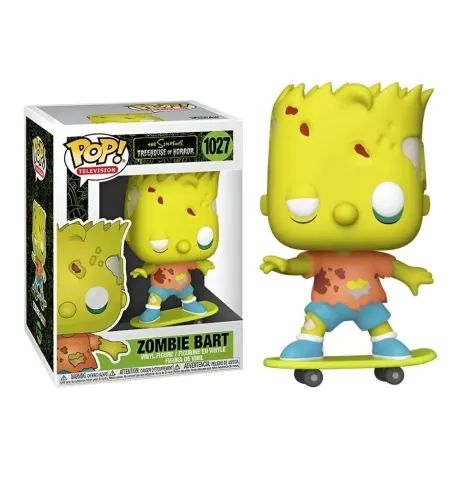 Boneco Funko Zombie Bart - 1027 - The Simpsons.(Novo)