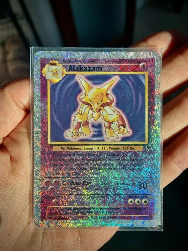 Alakazam 1/110 - Holo reverso - Carta Pokémon vintage