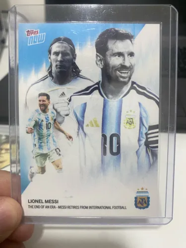 Card Messi -The End of an Era - Argentina Topps Now