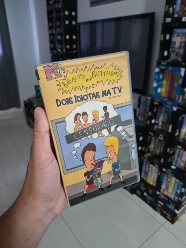 VHS Beavis and Butt-Head Dois Idiotas na TV Legendado Raro