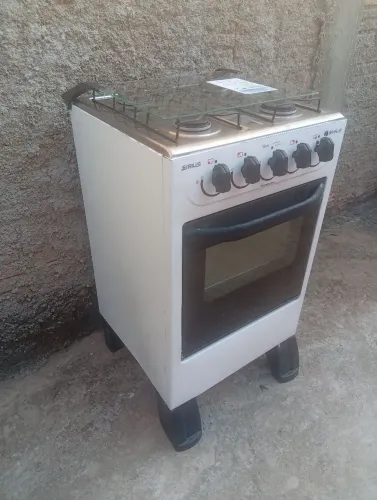 Fogão funcionando tudo