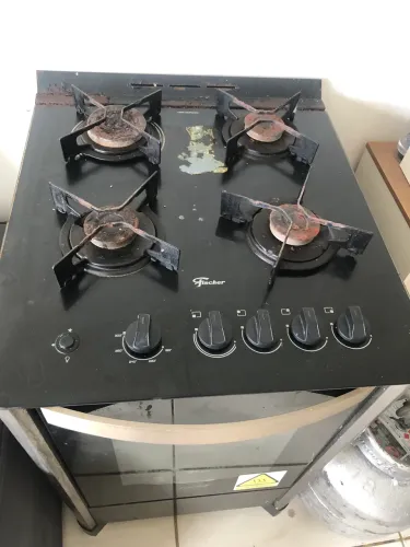 FOGÃO 4 BOCAS+FORNO FISCHER