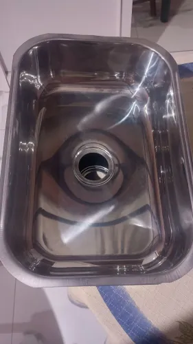 Vendo Cuba de Inox para Cozinha (Nova / Alto Brilho)