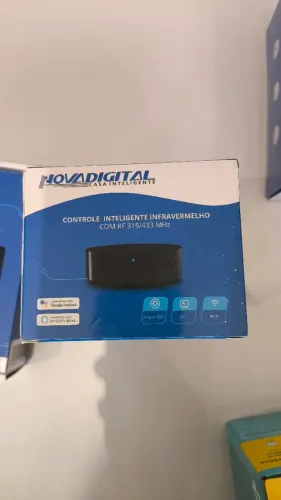 Controle universal Nova Digital - infravermelho e RF wifi