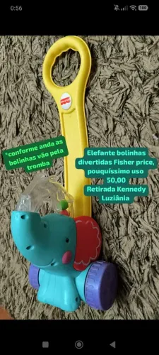 Elefante bolinhas divertidas Fisher Price