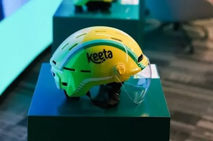 Capacete keeta