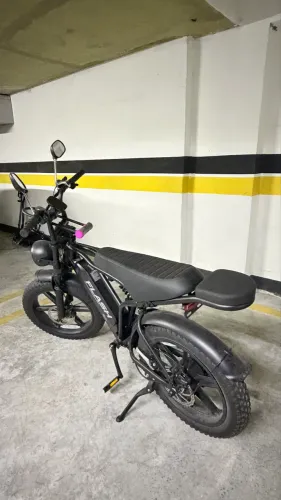 BICICLETA ELÉTRICA FLASH 1000W + CAPACETE EXCLUSIVO DE BRINDE