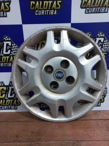 Calota Fiat aro 14 original usada por R$25,00 a calota. Disk entrega