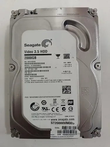 Hd seagate 2tb vídeo 3.5 HDD