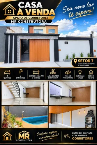CASA DE ALTO PADRÃO À VENDA ? SETOR 7
