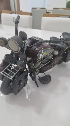 Miniatura Harley Davidson metal colecionavel