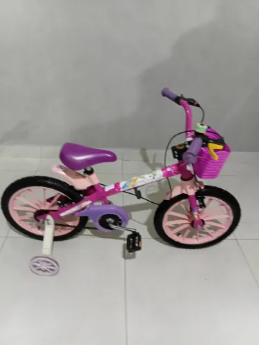 Bicicleta infantil aro 16 unicórnio
