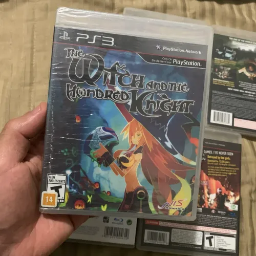 Jogo The Witch and the Hundred Knight lacrado play 3 com cd trilha sonora soundtrack ps3