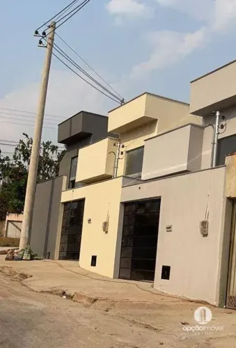 Casa com 3 dormitórios para alugar, 79 m² por R$ 1.550,00/mês - Anápolis City - Anápolis/G
