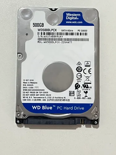 Hd 2.5 1 TB - Saúde boa - 17 HORAS USO