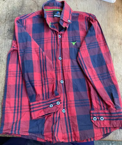 Camisa Xadrez Infantil - Laço Forte 