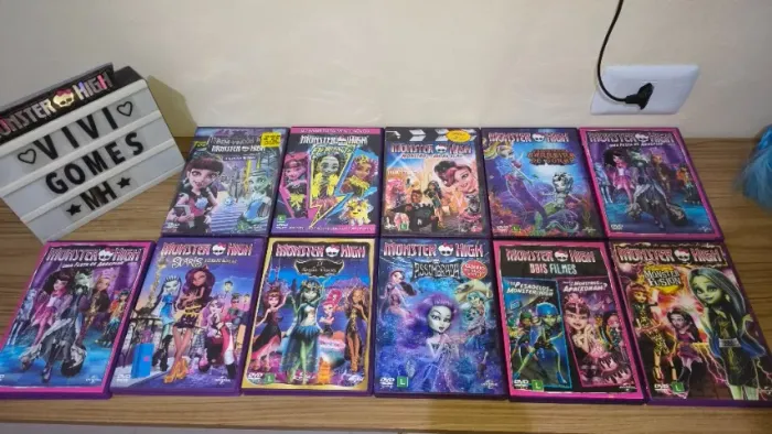 Monster High DVD leia descrição 