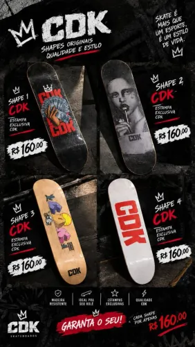 Shape de skate