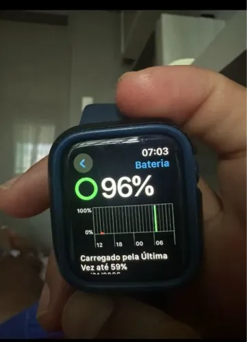 Apple Watch Series 6 44mm gps, não faço troca