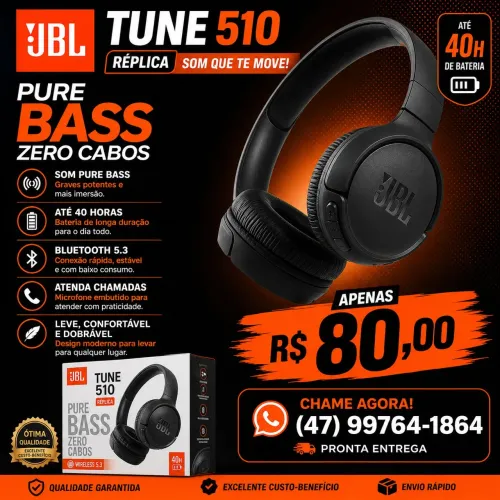 Fone JBL tune510