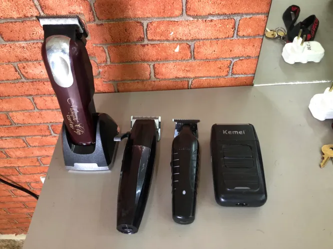 Kit de máquinas barbeiro