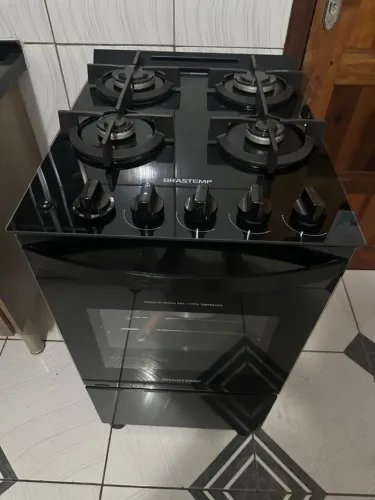 Fogão Brastemp Mesa de Vidro 4 Bocas