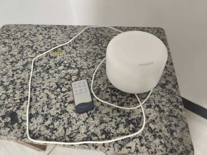 Difusor de aromas com controle - pouco uso
