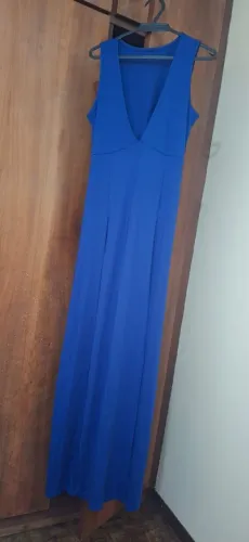Vestido azul, lindo (novo)