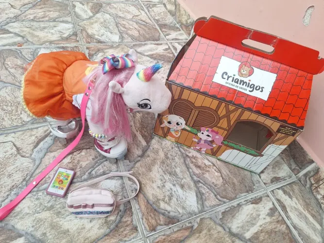 Unicórnio de Pelúcia Criamigos