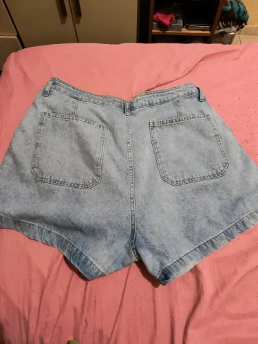 Bermuda jeans feminina