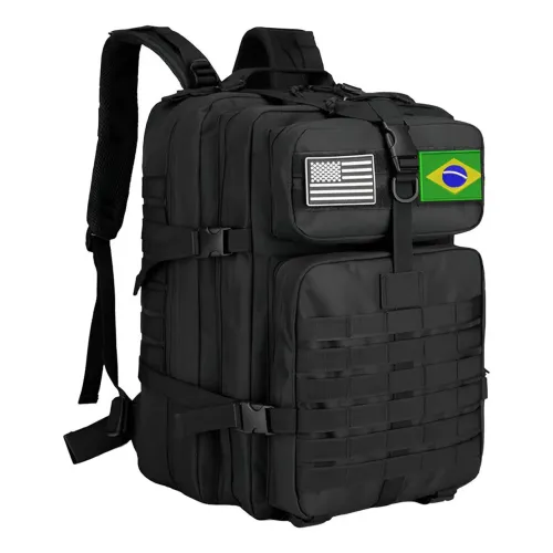 Mochila 50L Militar Impermeável Atacado Ou Varejo Tecido Nylon Qualidade Premium Top