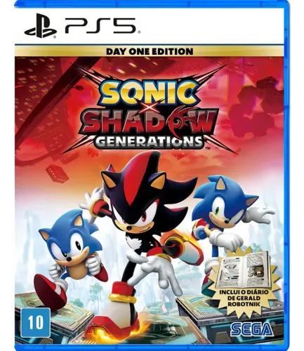 LACRADO Jogo Sonic X Shadow Generations -Ps5 - Day One edition
