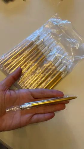 Kit com 30 Tebori dourado