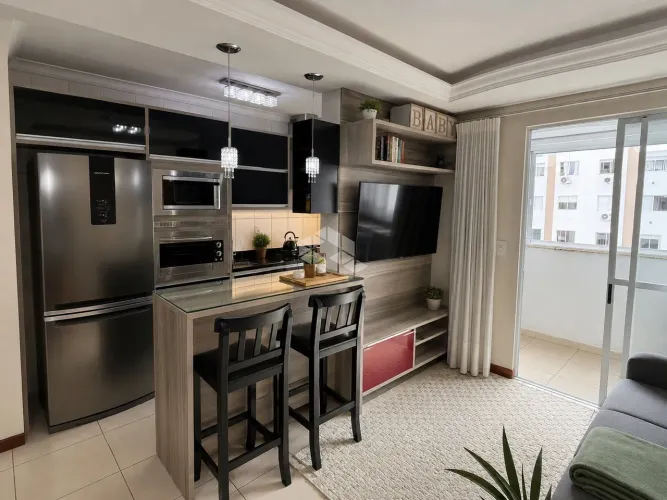 Apartamento Mobiliado à Venda - Frente ao Shopping Continente e BR-101 | Fazenda Santo Ant