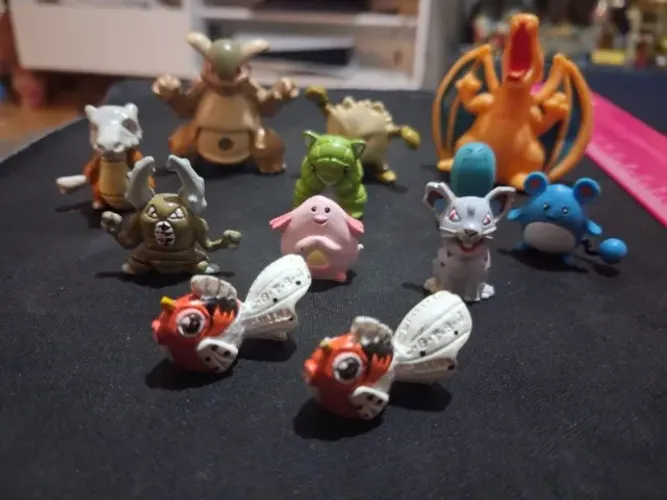 Coleção 12 Pokemons Miniatura Guaraná E Tomy Nintendo Original (Usado)