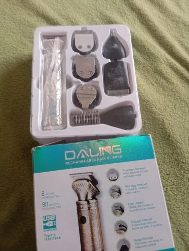 Máquina de cortar cabelo com 7 funções