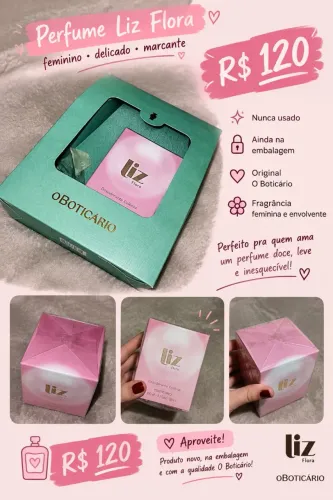 Perfume Liz boticário 